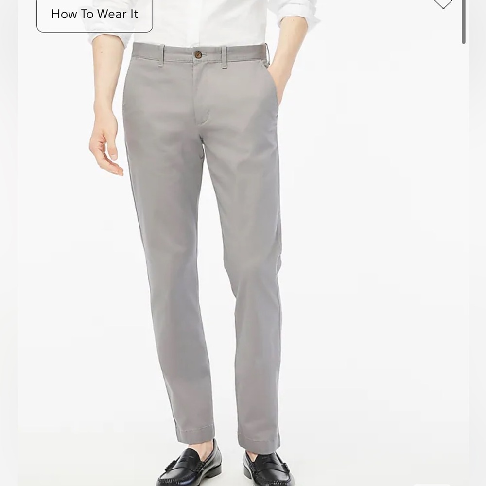 J. CREW FACTORY Straight-fit flex chino pant